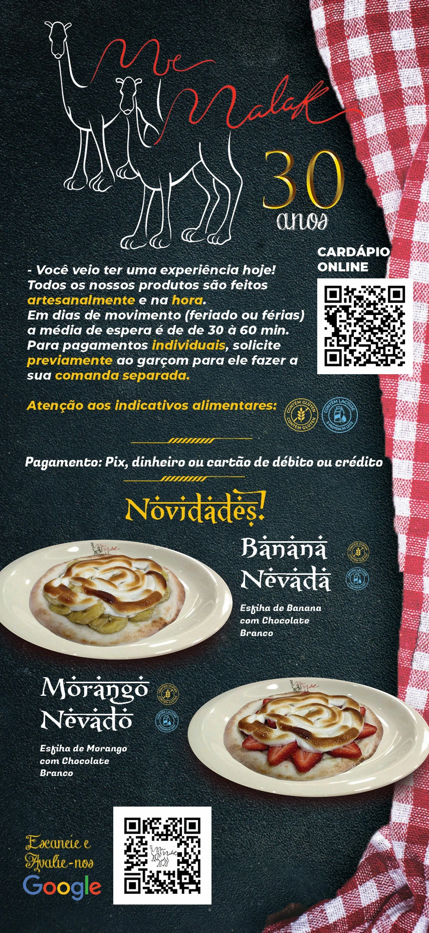 Cardápio 1