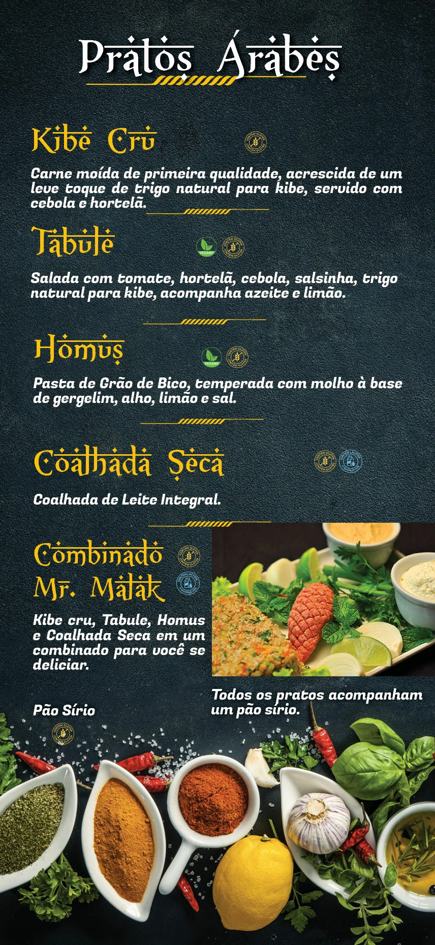 Cardápio 2